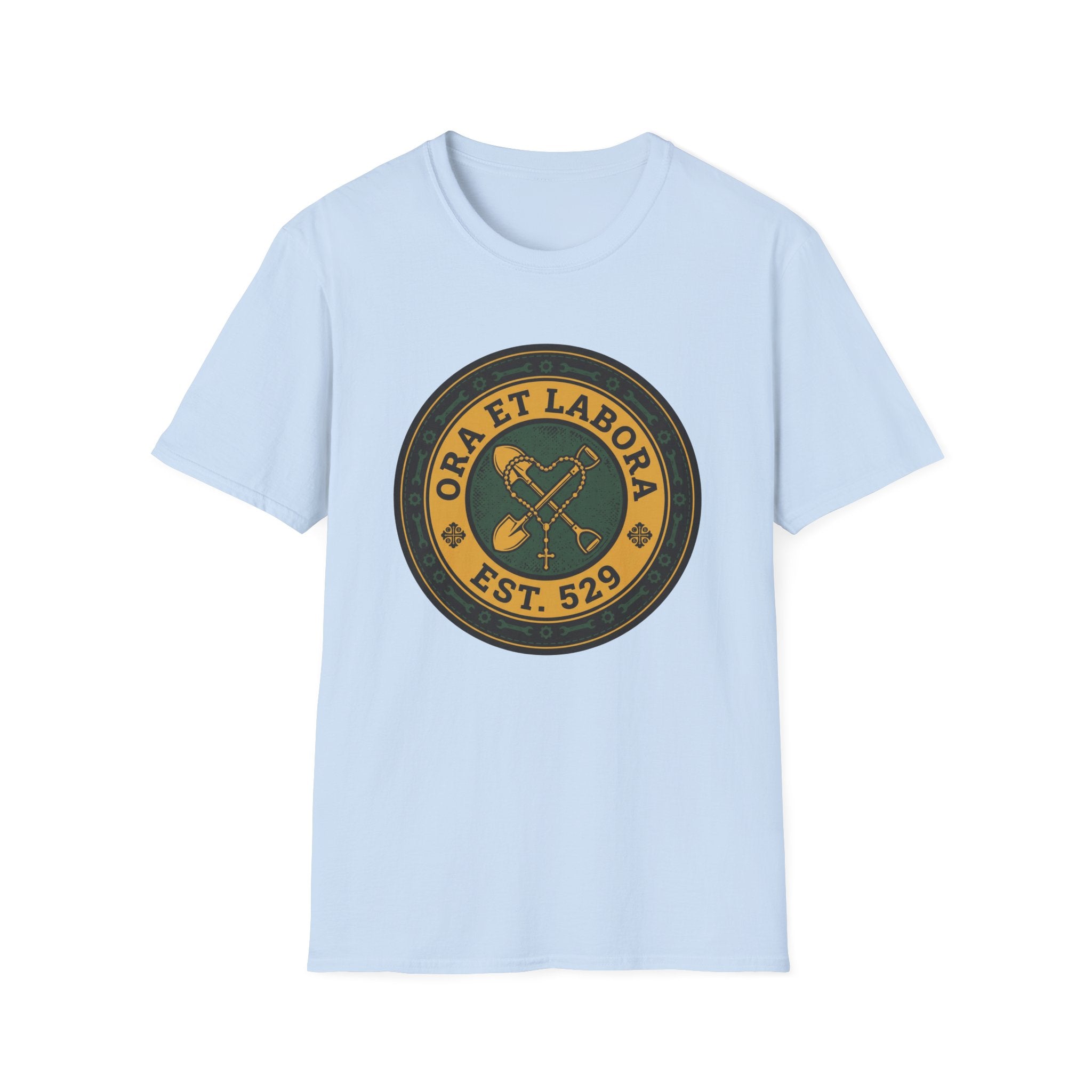 Ora Et Labora Sigillum T-Shirt