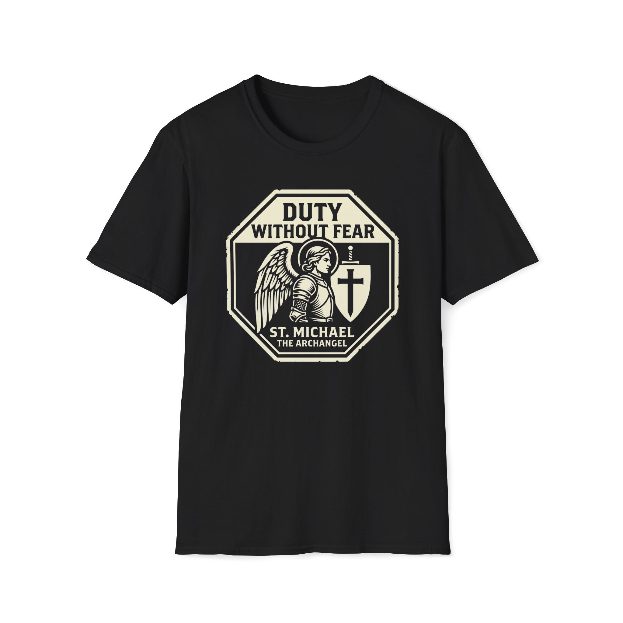 St. Michael Duty Without Fear Guild Seal T-Shirt