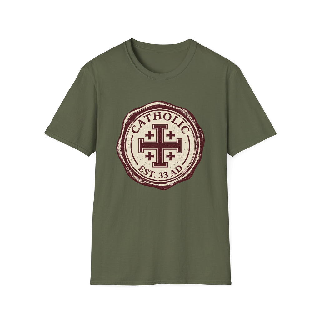 Catholic Cross Seal T-Shirt