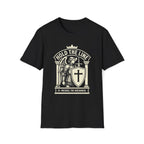 St. Michael Hold the Line Heraldic Shield T-Shirt