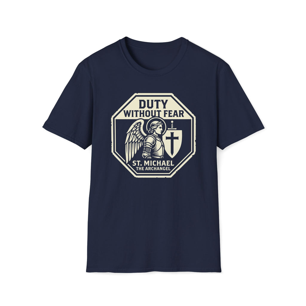 St. Michael Duty Without Fear Guild Seal T-Shirt