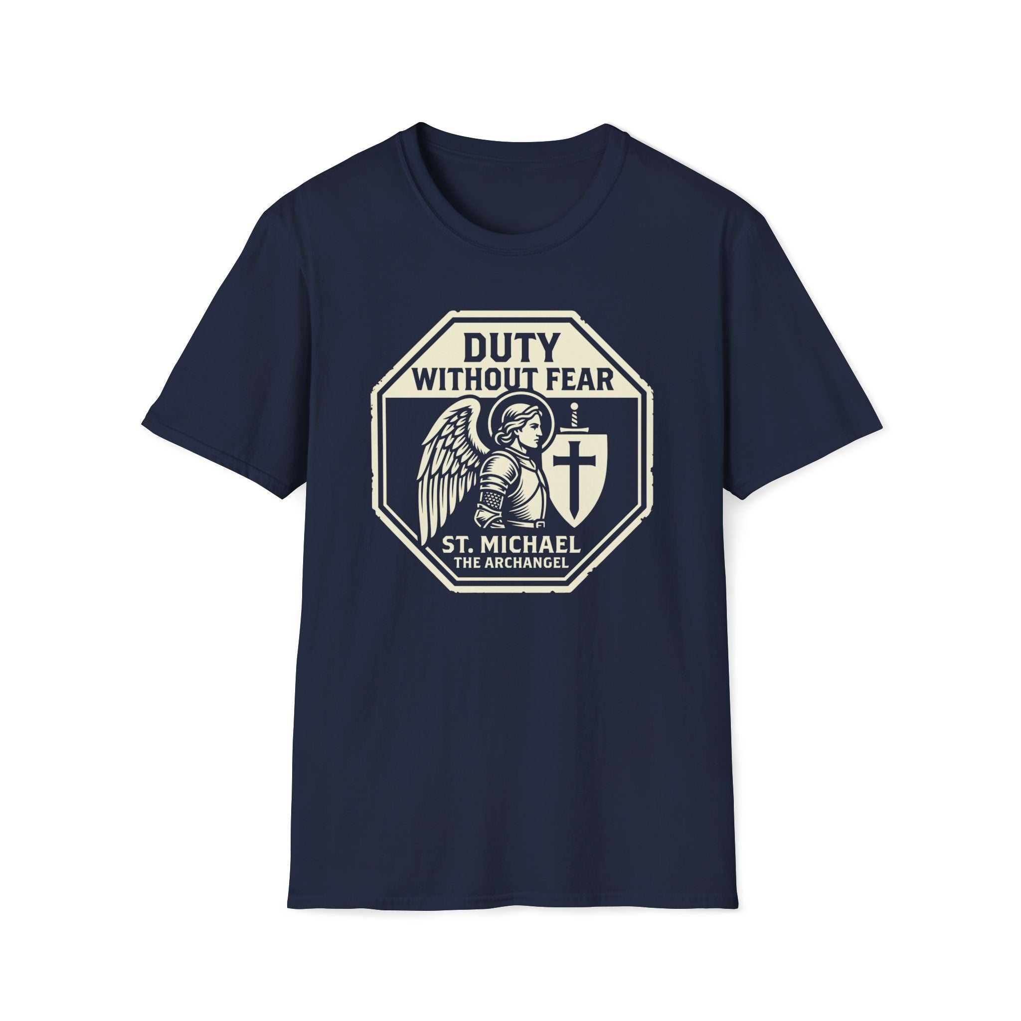St. Michael Duty Without Fear Guild Seal T-Shirt