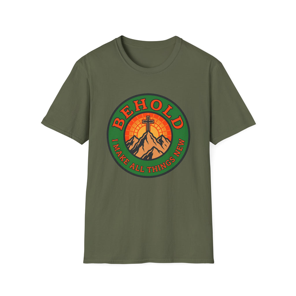 Behold Mountain Cross T-Shirt