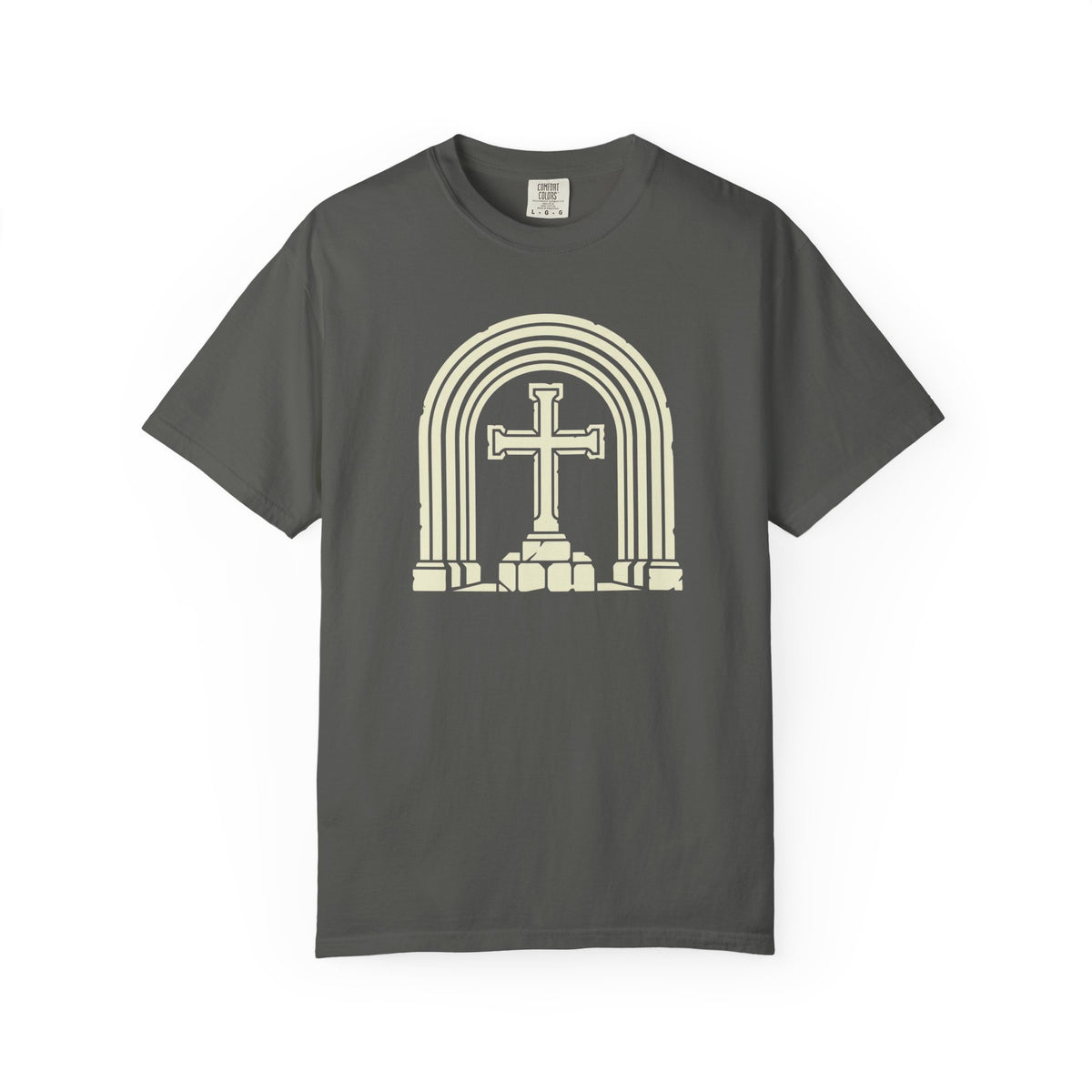 St. Benedict Monastic Arch Cross Catholic T-Shirt