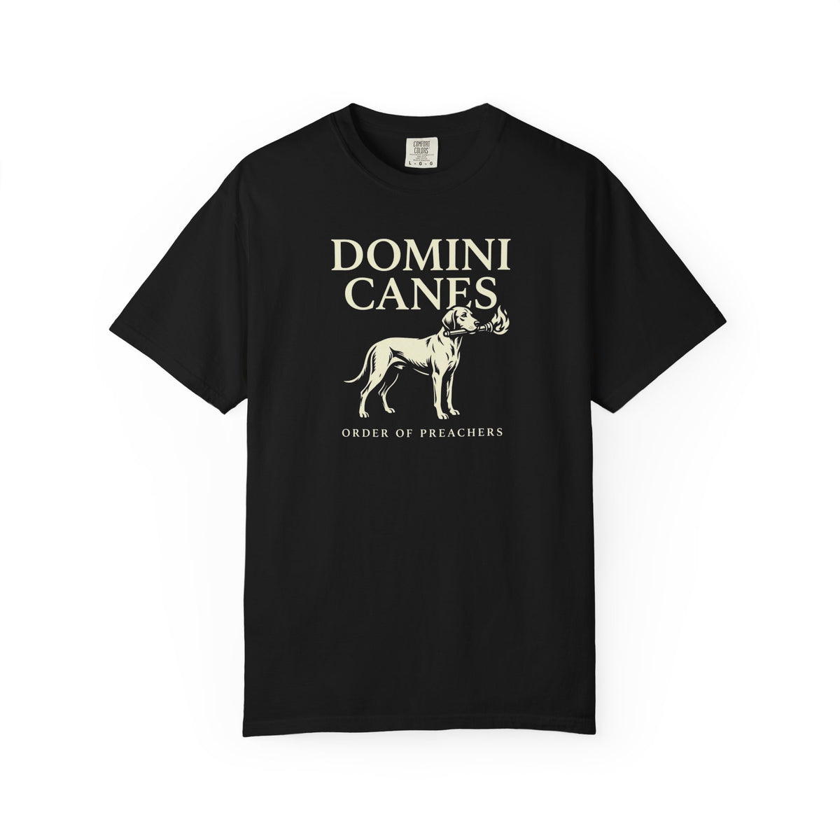 Domini Canes Hound & Torch Dominican Catholic T-Shirt