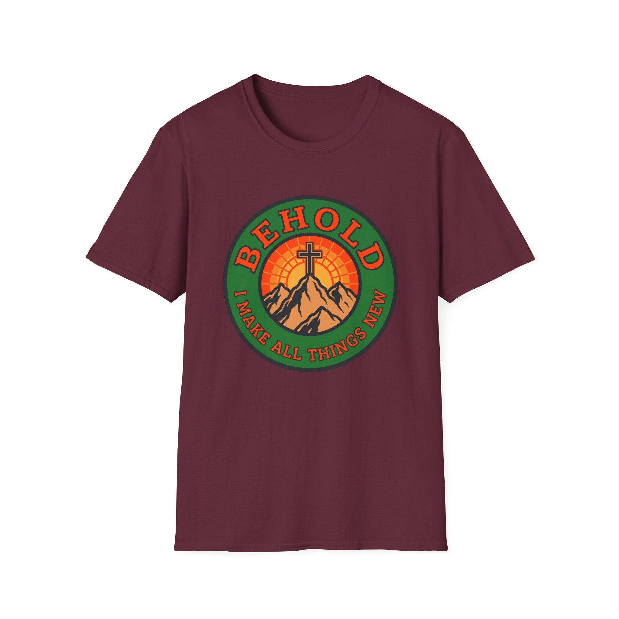 Behold Mountain Cross T-Shirt