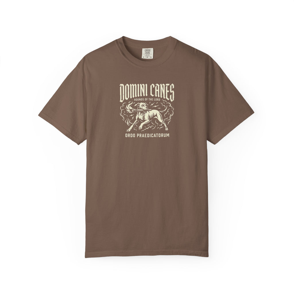 Domini Canes Hounds of the Lord Catholic T-Shirt