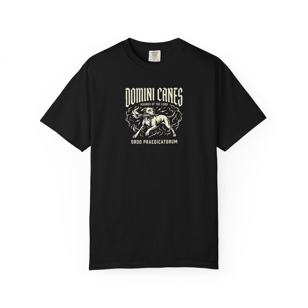 Domini Canes Hounds of the Lord Catholic T-Shirt