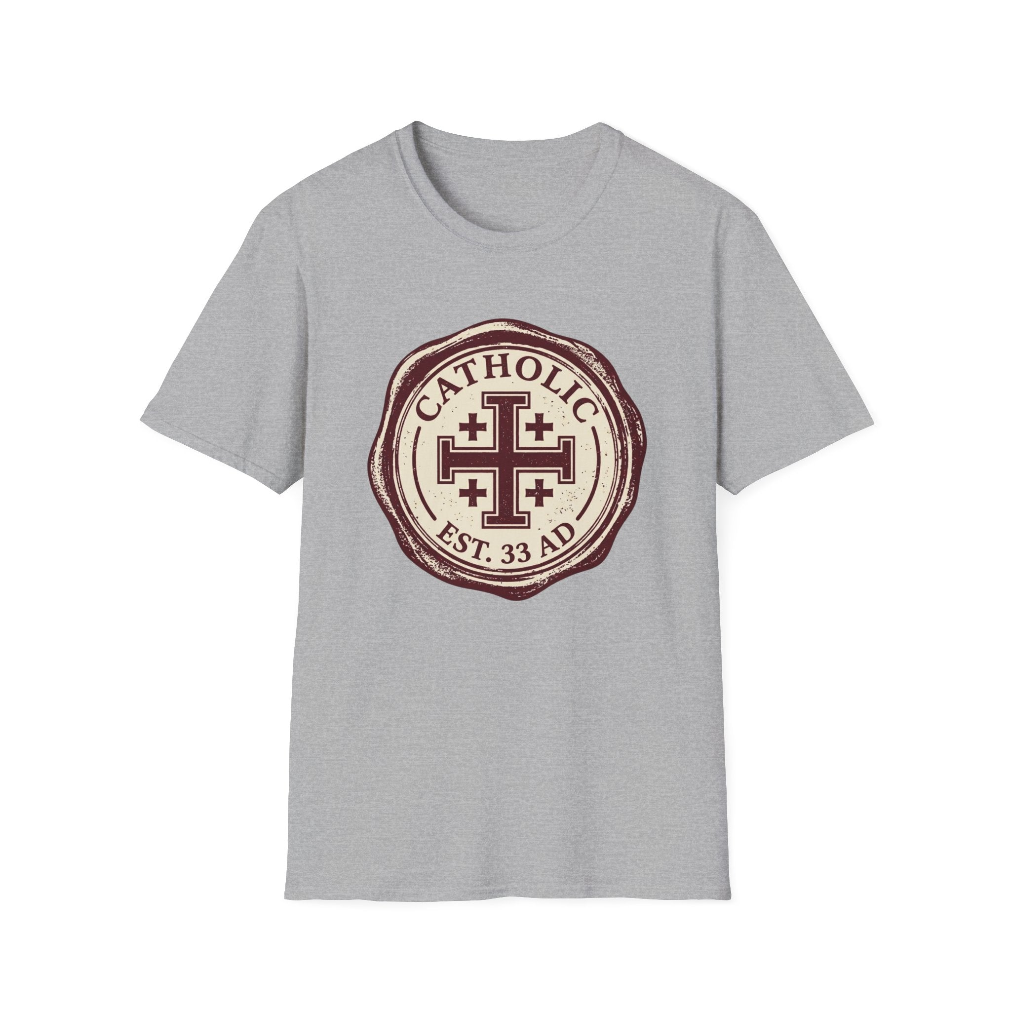 Catholic Cross Seal T-Shirt