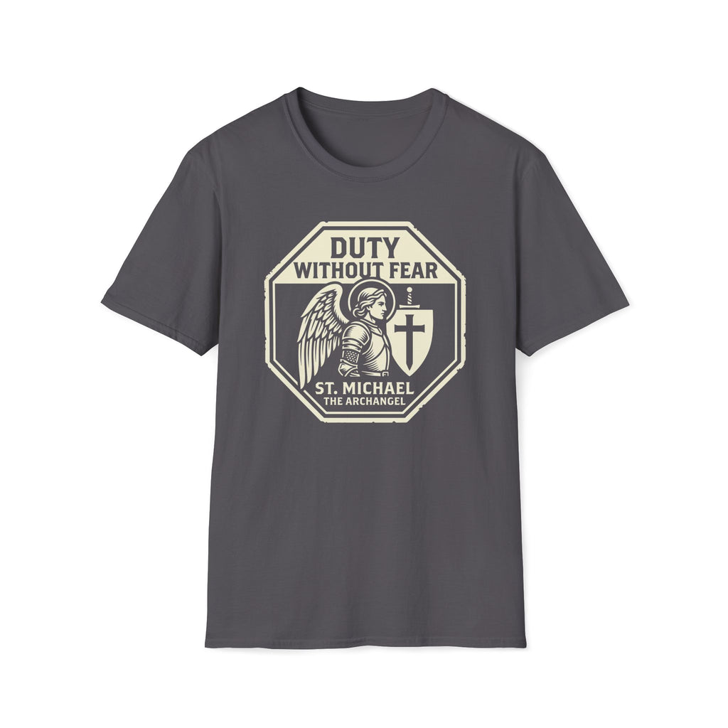 St. Michael Duty Without Fear Guild Seal T-Shirt
