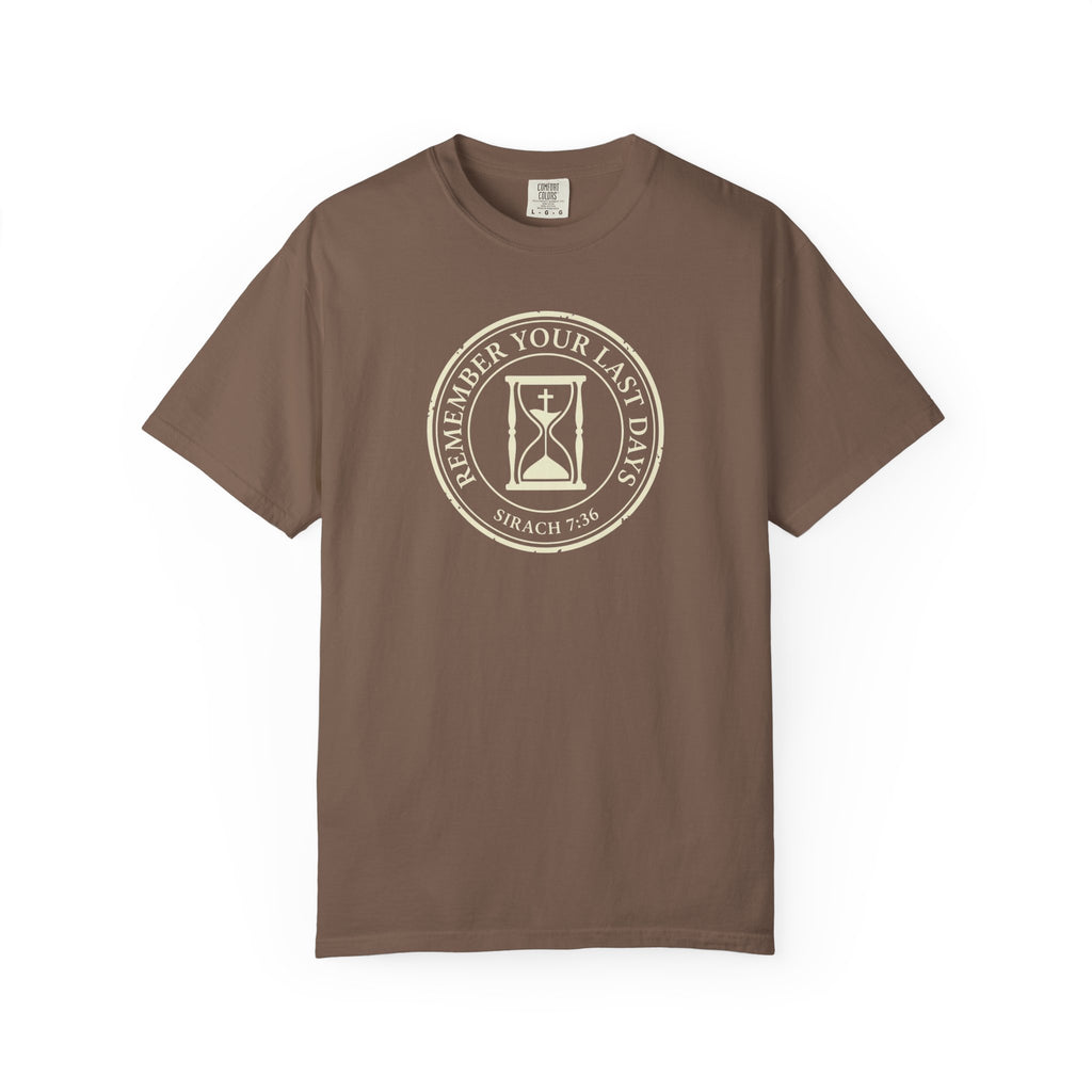 Memento Mori Remember Your Last Days Catholic T-Shirt