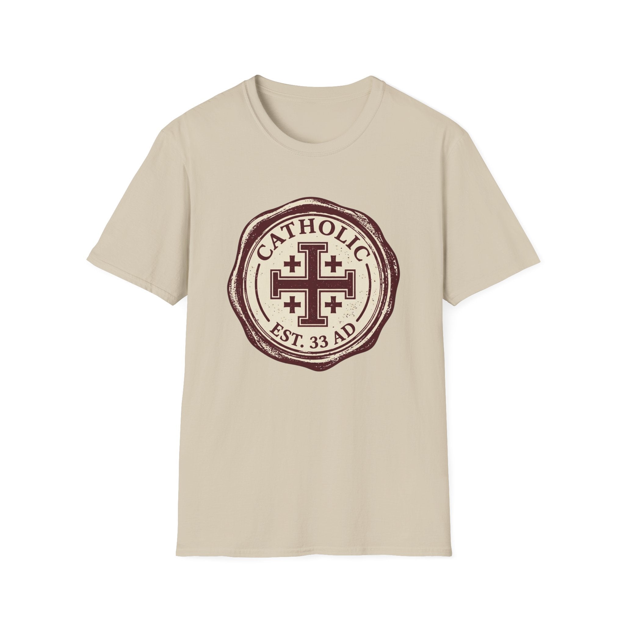 Catholic Cross Seal T-Shirt