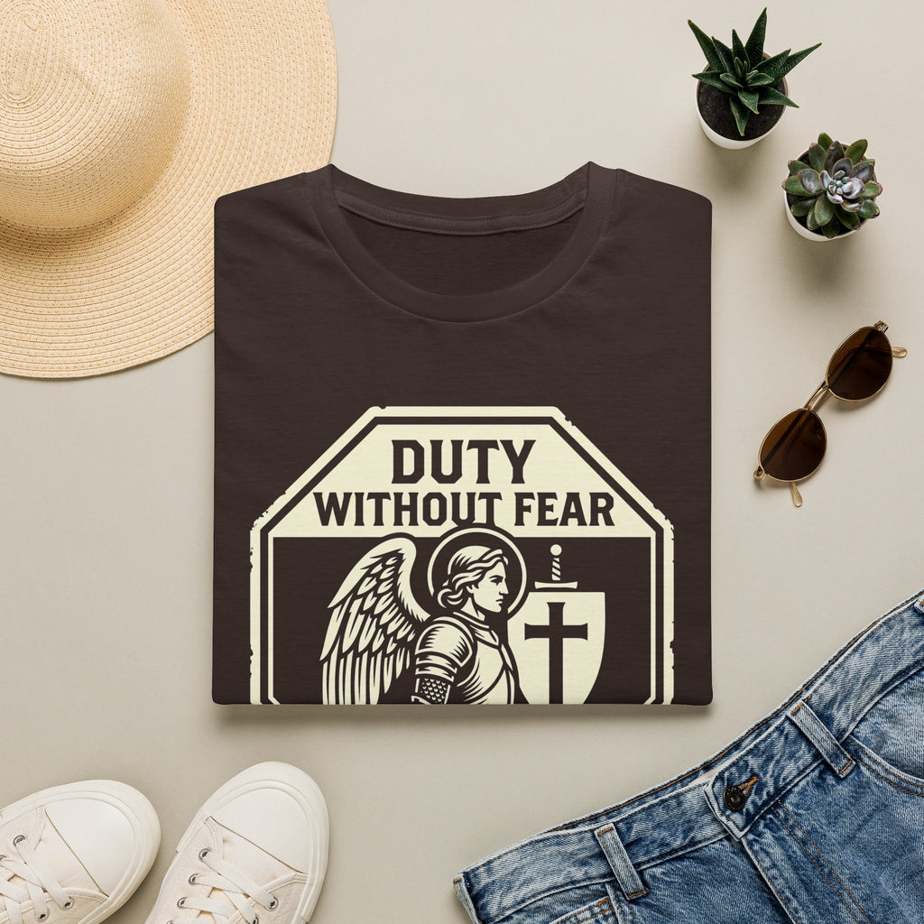 St. Michael Duty Without Fear Guild Seal T-Shirt