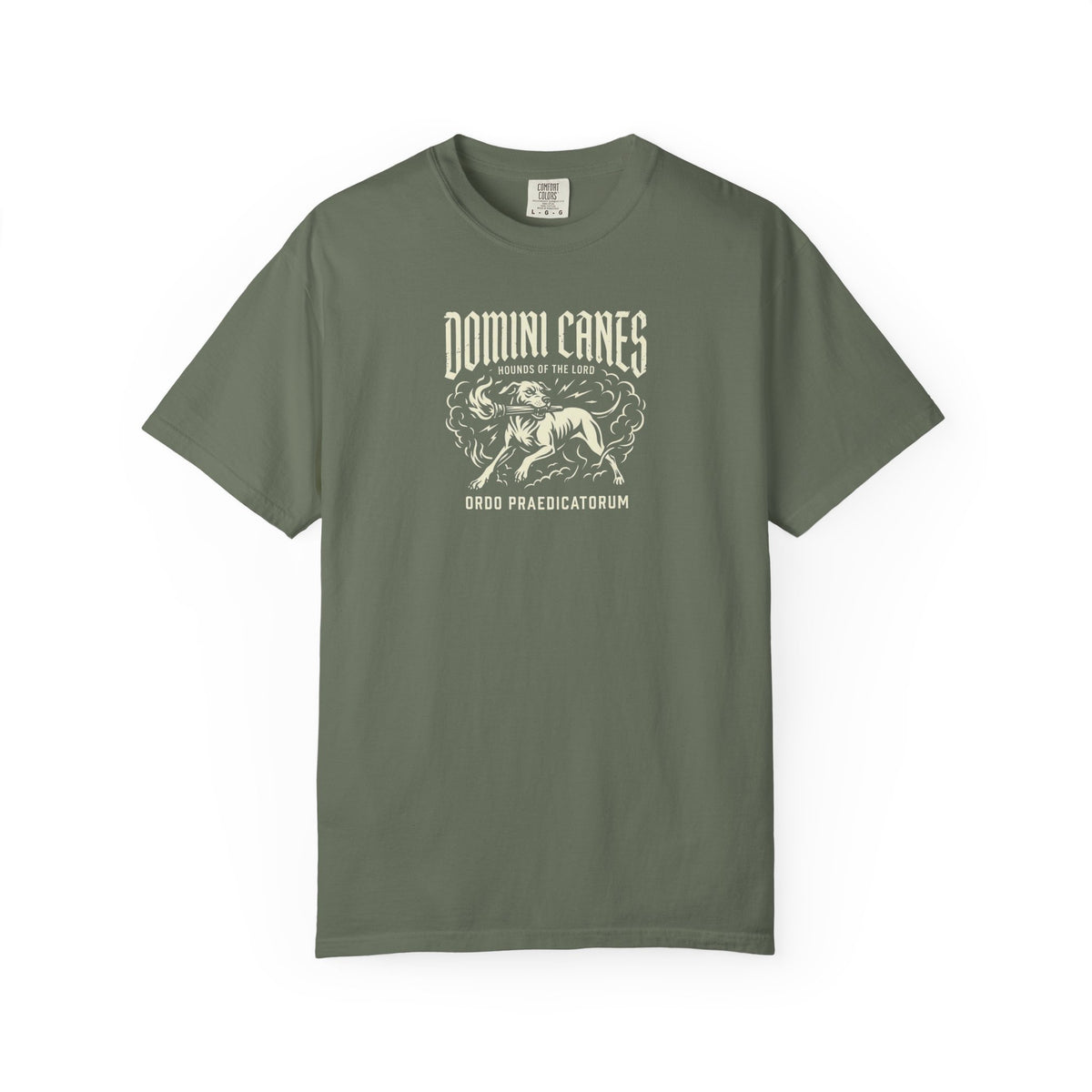 Domini Canes Hounds of the Lord Catholic T-Shirt