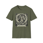 Quis Ut Deus Engraving T-Shirt