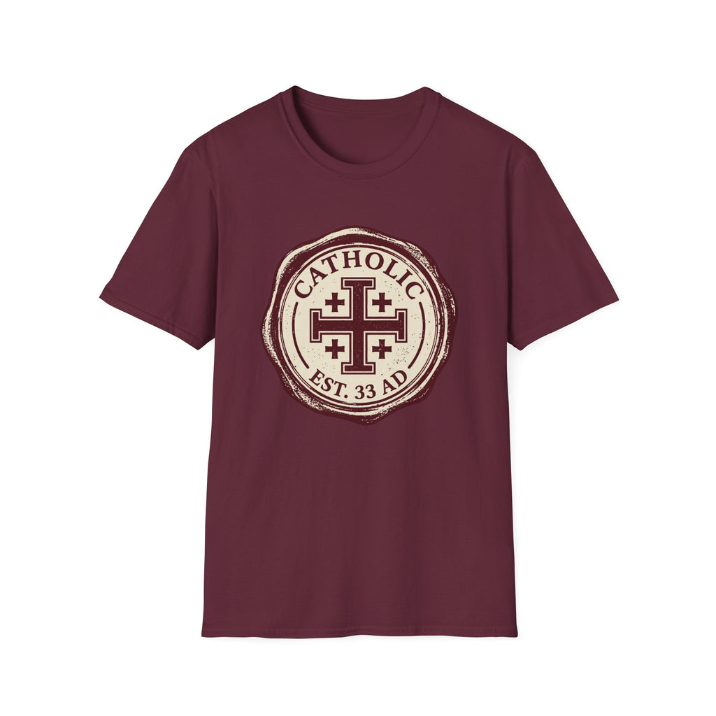 Catholic Cross Seal T-Shirt