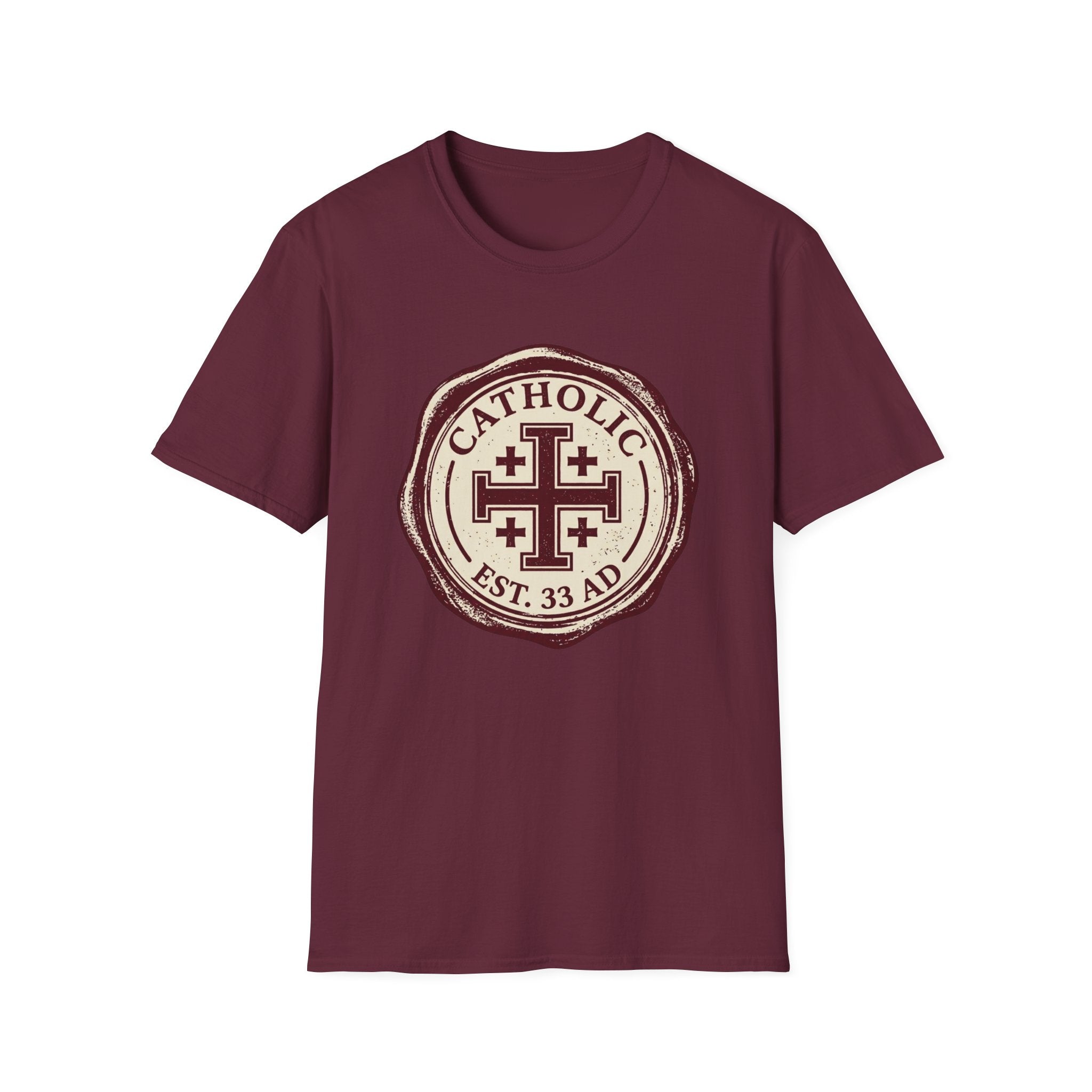 Catholic Cross Seal T-Shirt