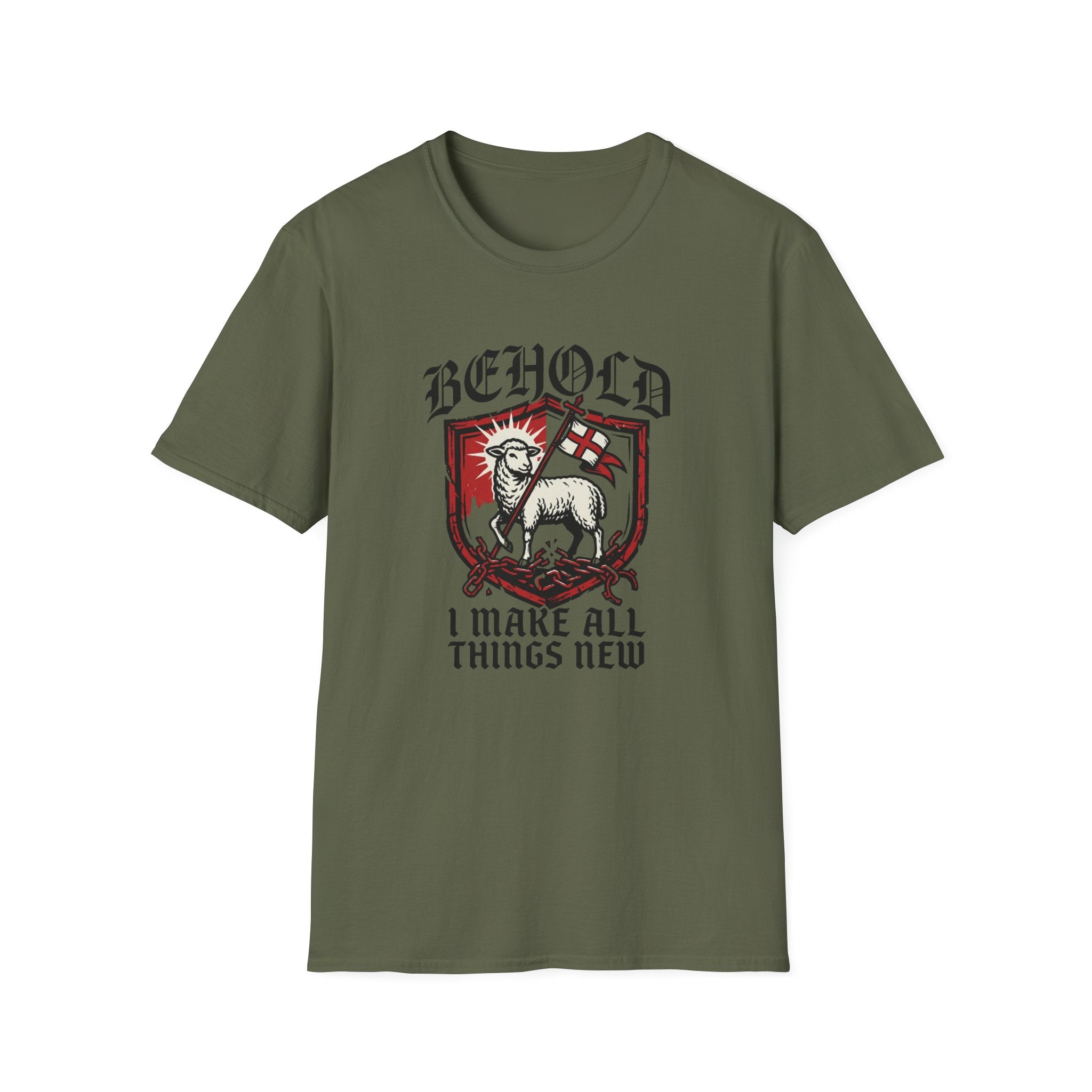 Behold Lamb Shield T-Shirt