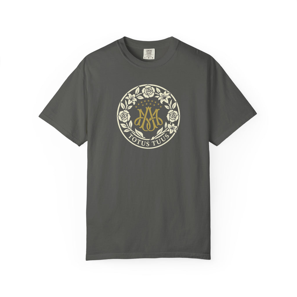 Totus Tuus Marian Monogram Catholic T-Shirt