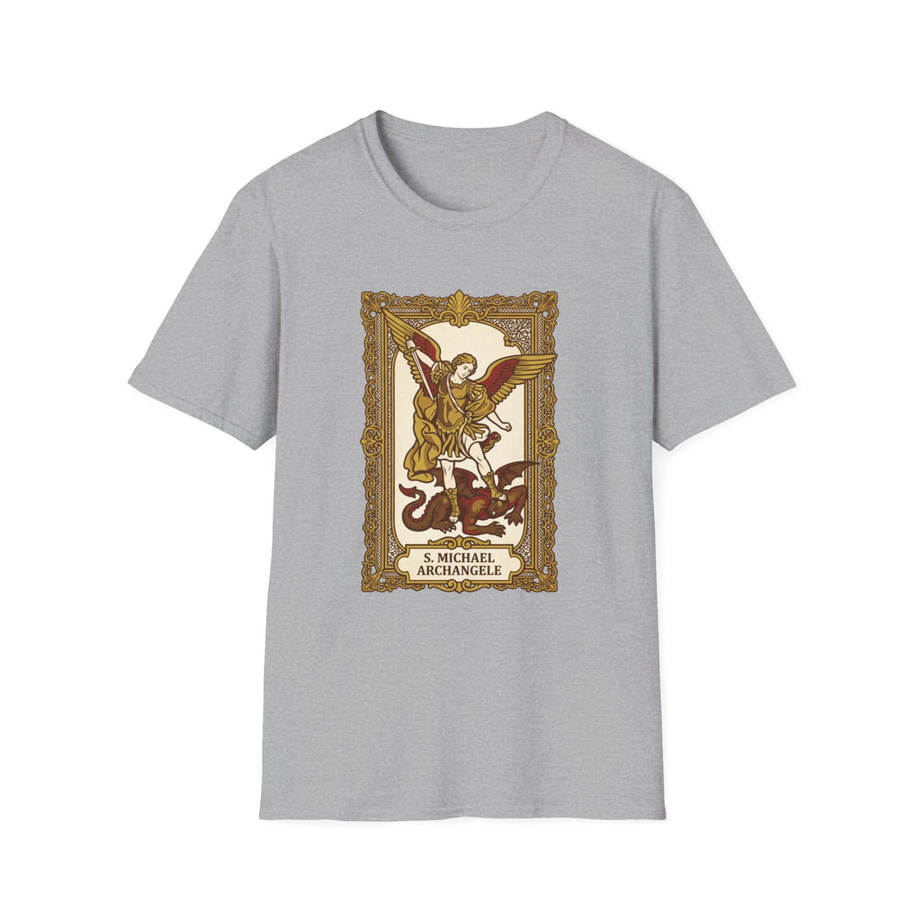 St. Michael Baroque Frame T-Shirt