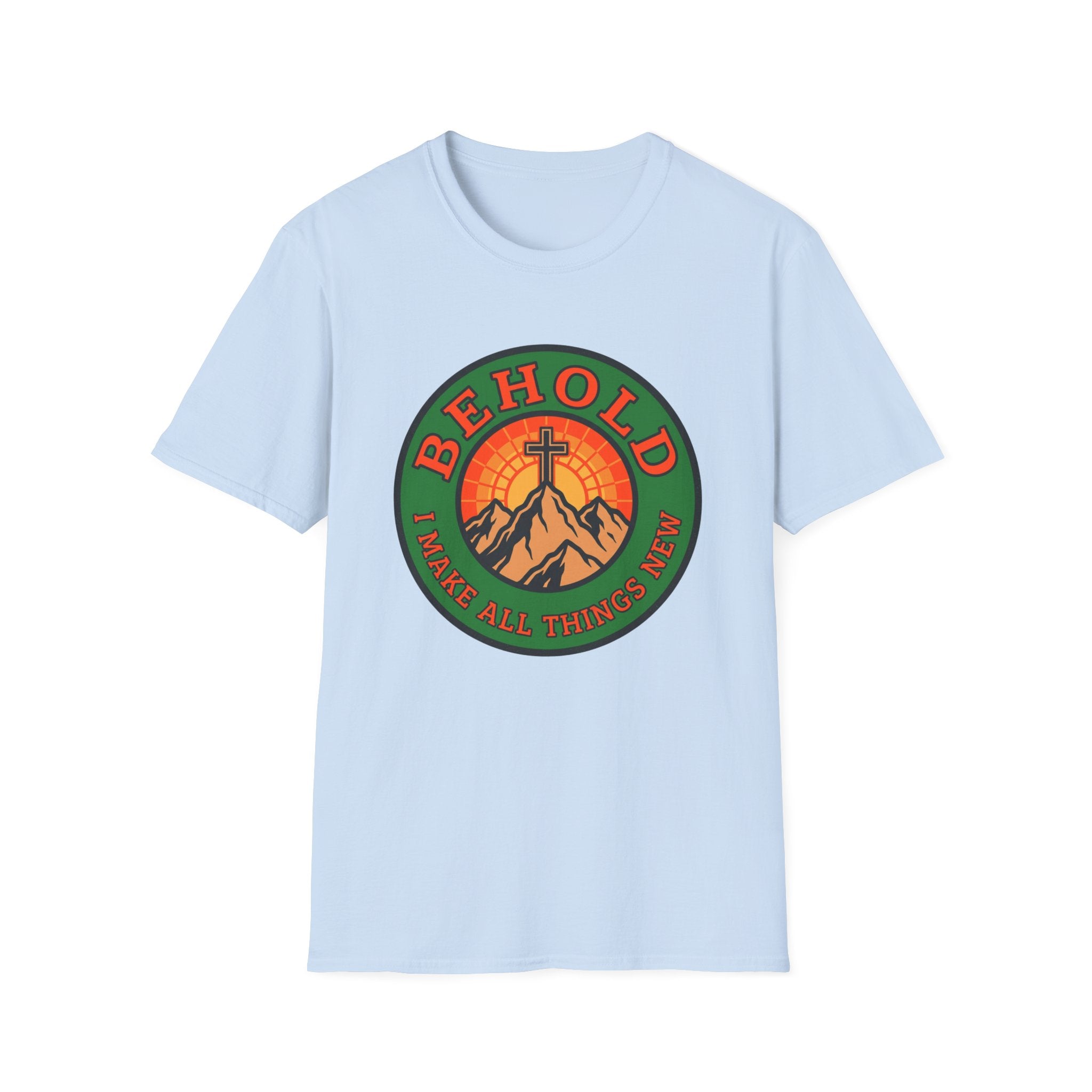 Behold Mountain Cross T-Shirt