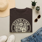St. Michael Stand Firm Medieval Defender Seal T-Shirt