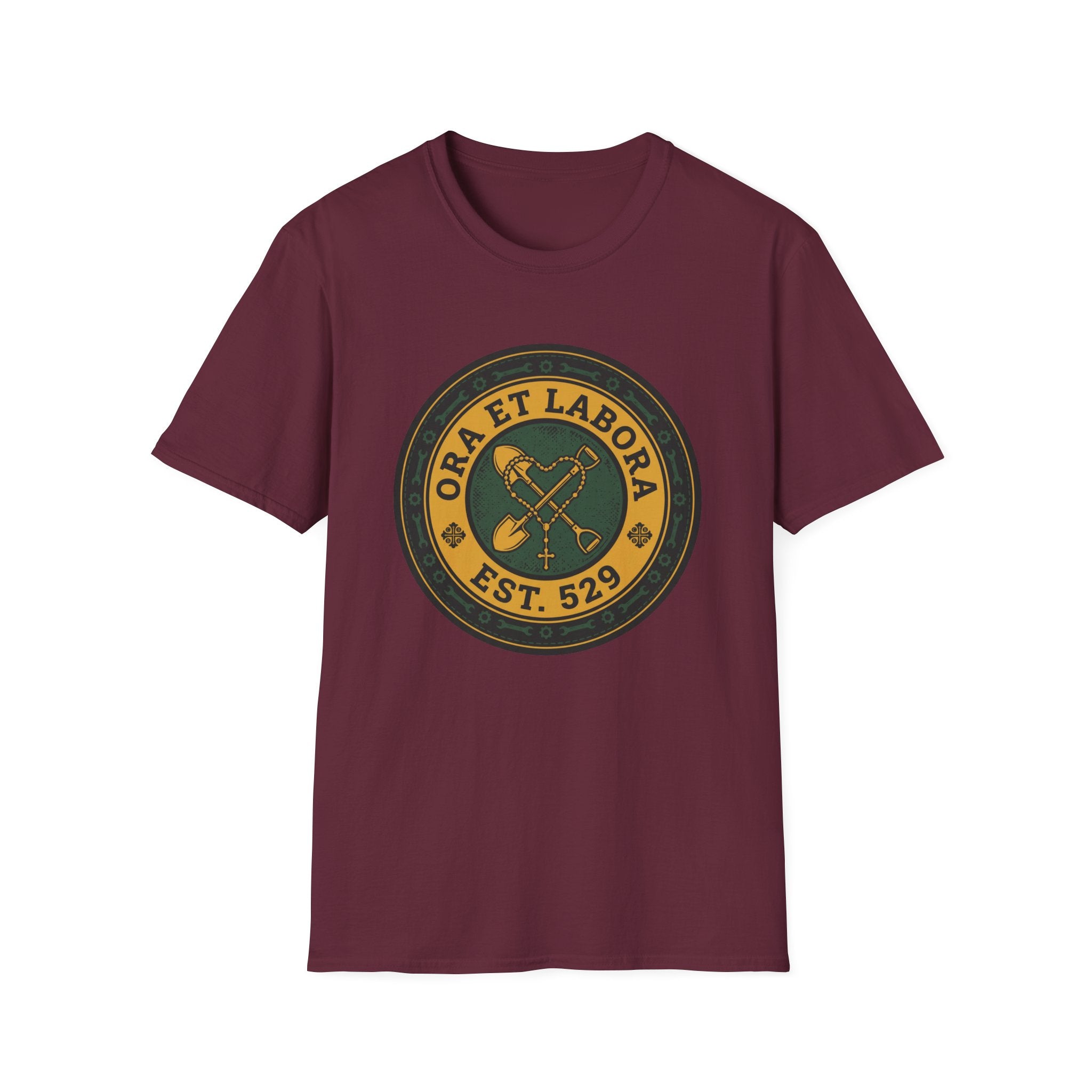 Ora Et Labora Sigillum T-Shirt