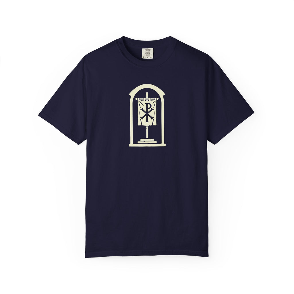 Chi-Rho Monumental Standard Catholic T-Shirt