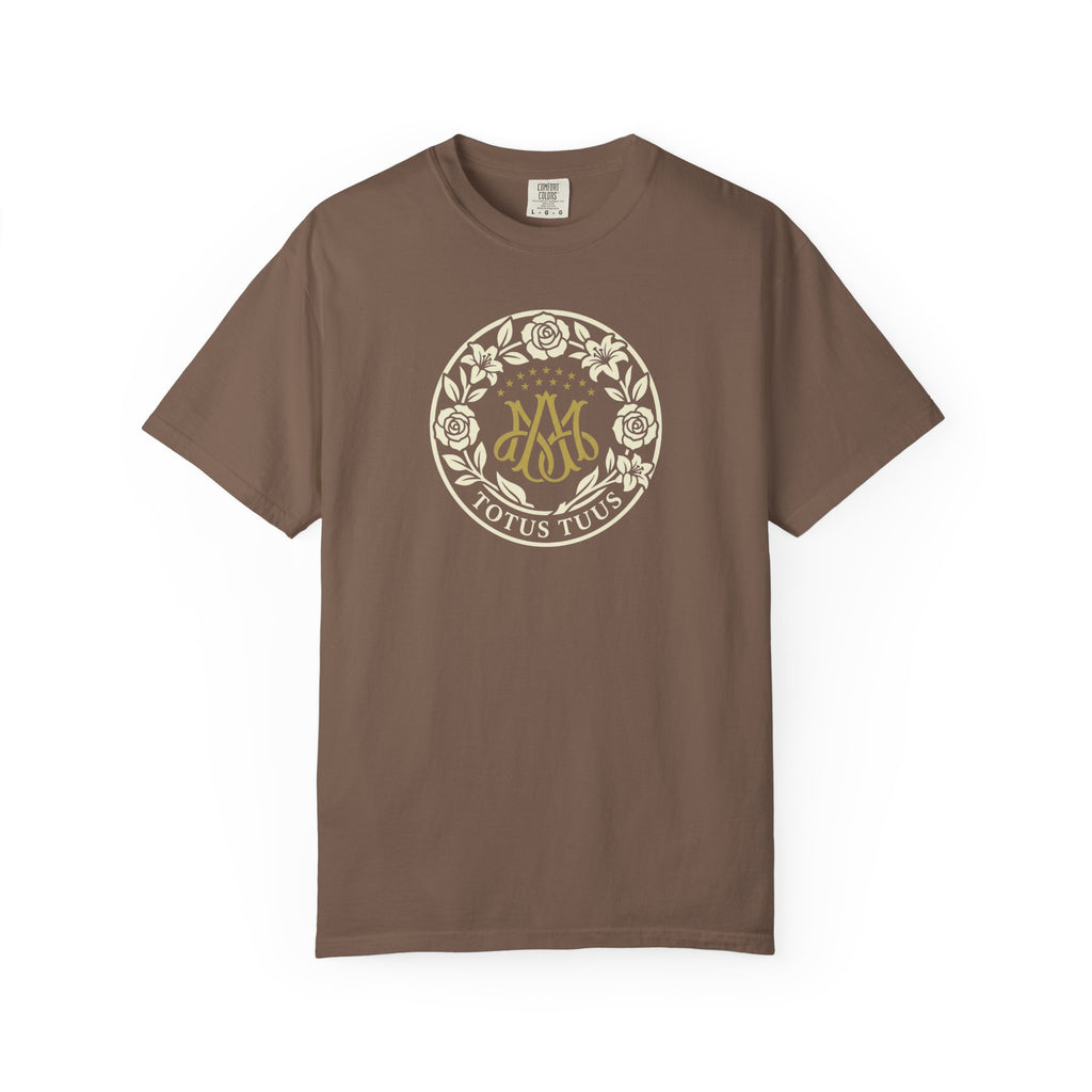 Totus Tuus Marian Monogram Catholic T-Shirt