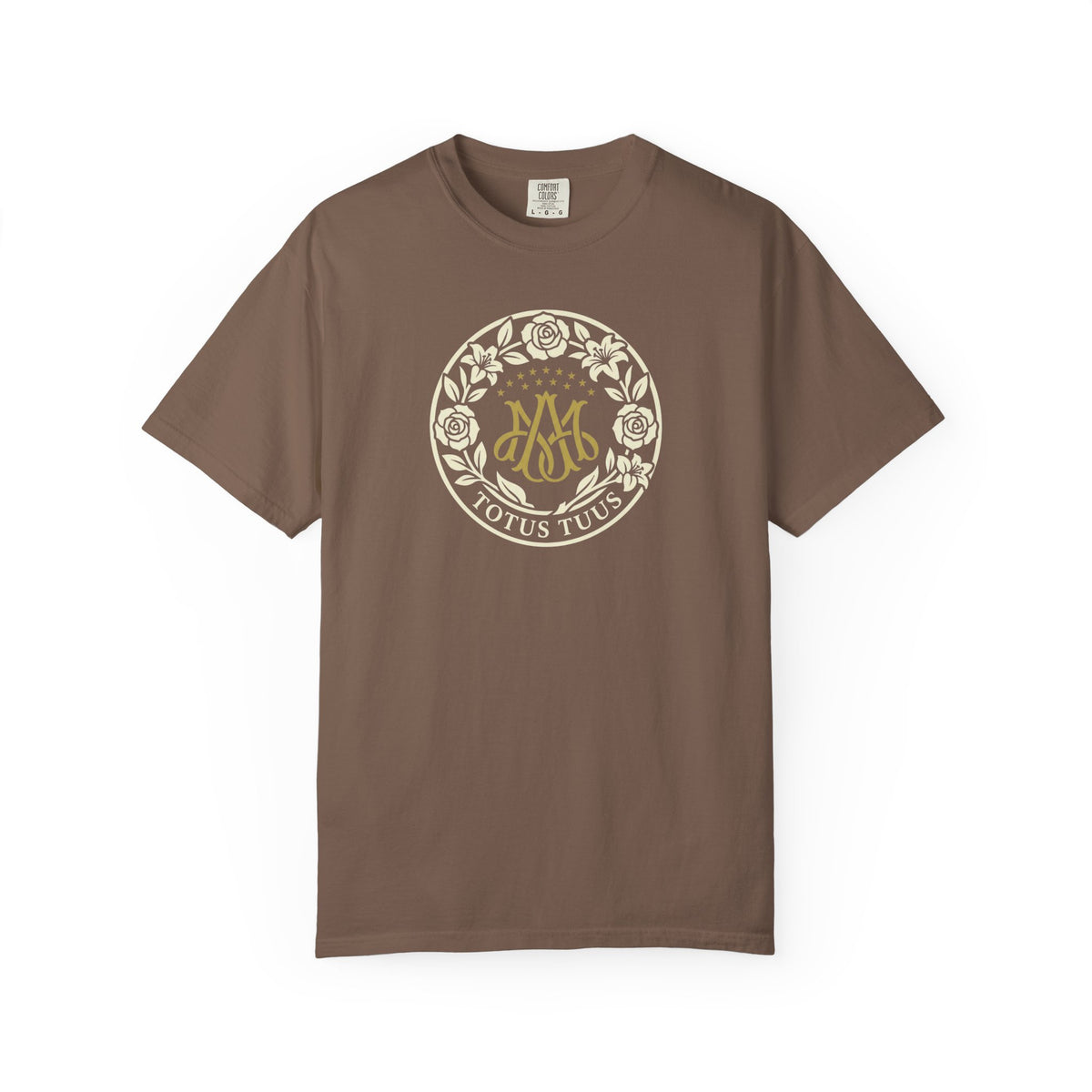 Totus Tuus Marian Monogram Catholic T-Shirt
