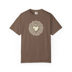 Sacred Heart Passion Engraving Catholic T-Shirt