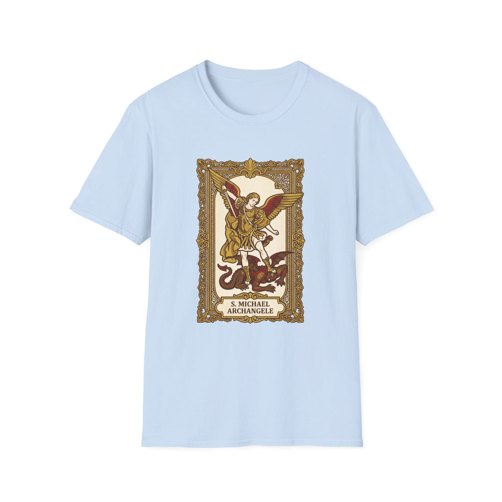 St. Michael Baroque Frame T-Shirt