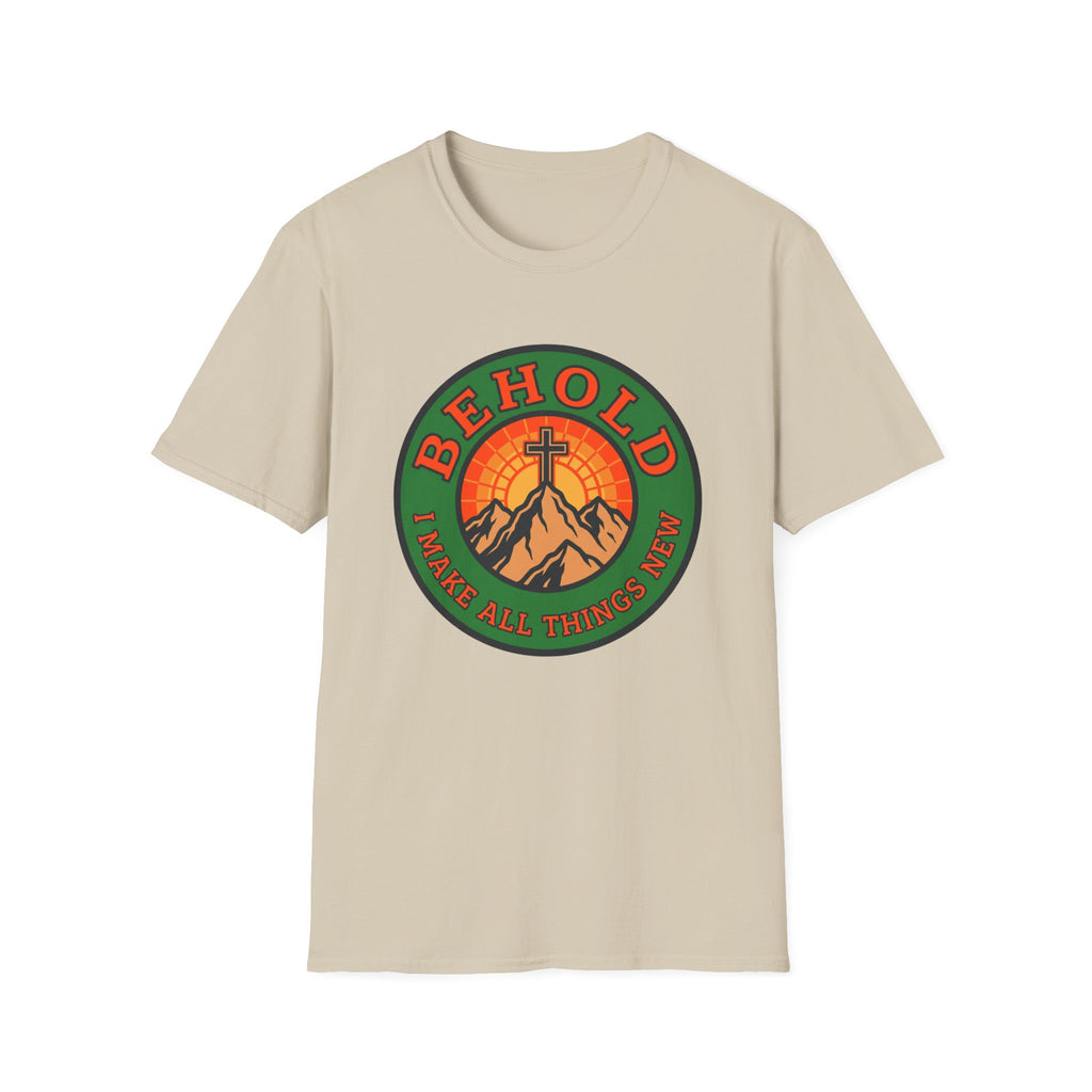 Behold Mountain Cross T-Shirt