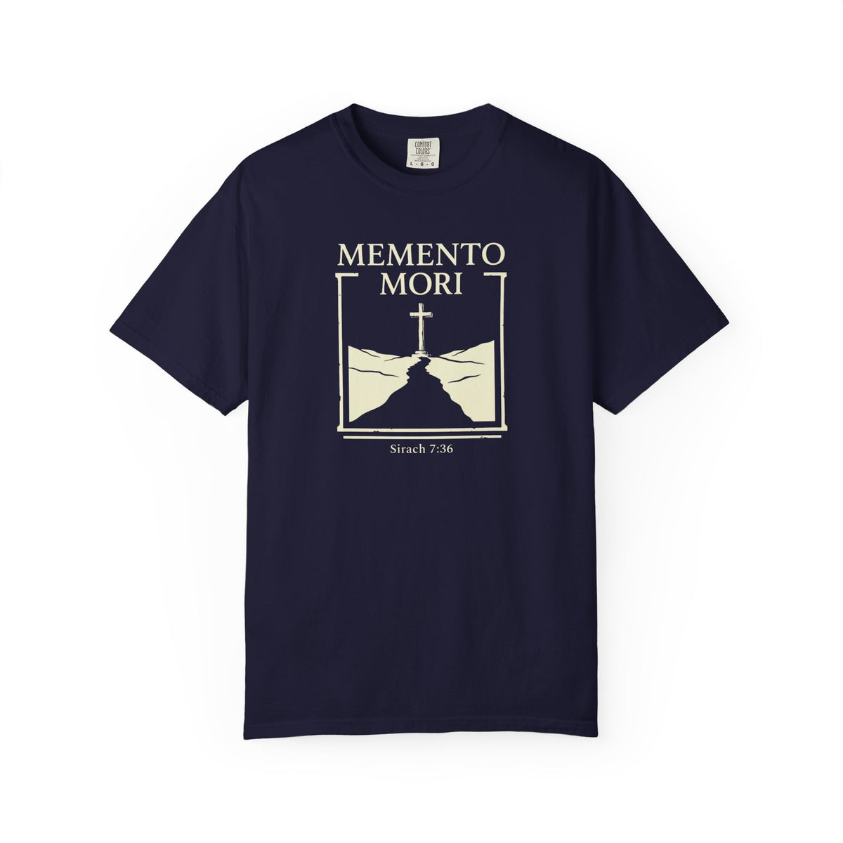 Memento Mori Remember Death Sirach 7:36 Catholic T-Shirt
