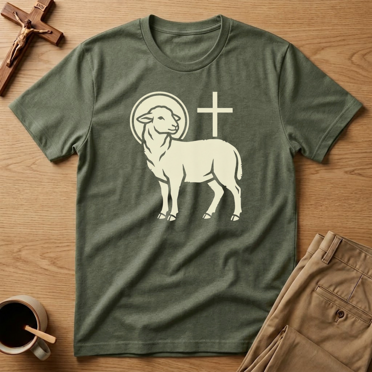 Agnus Dei Cross T-Shirt