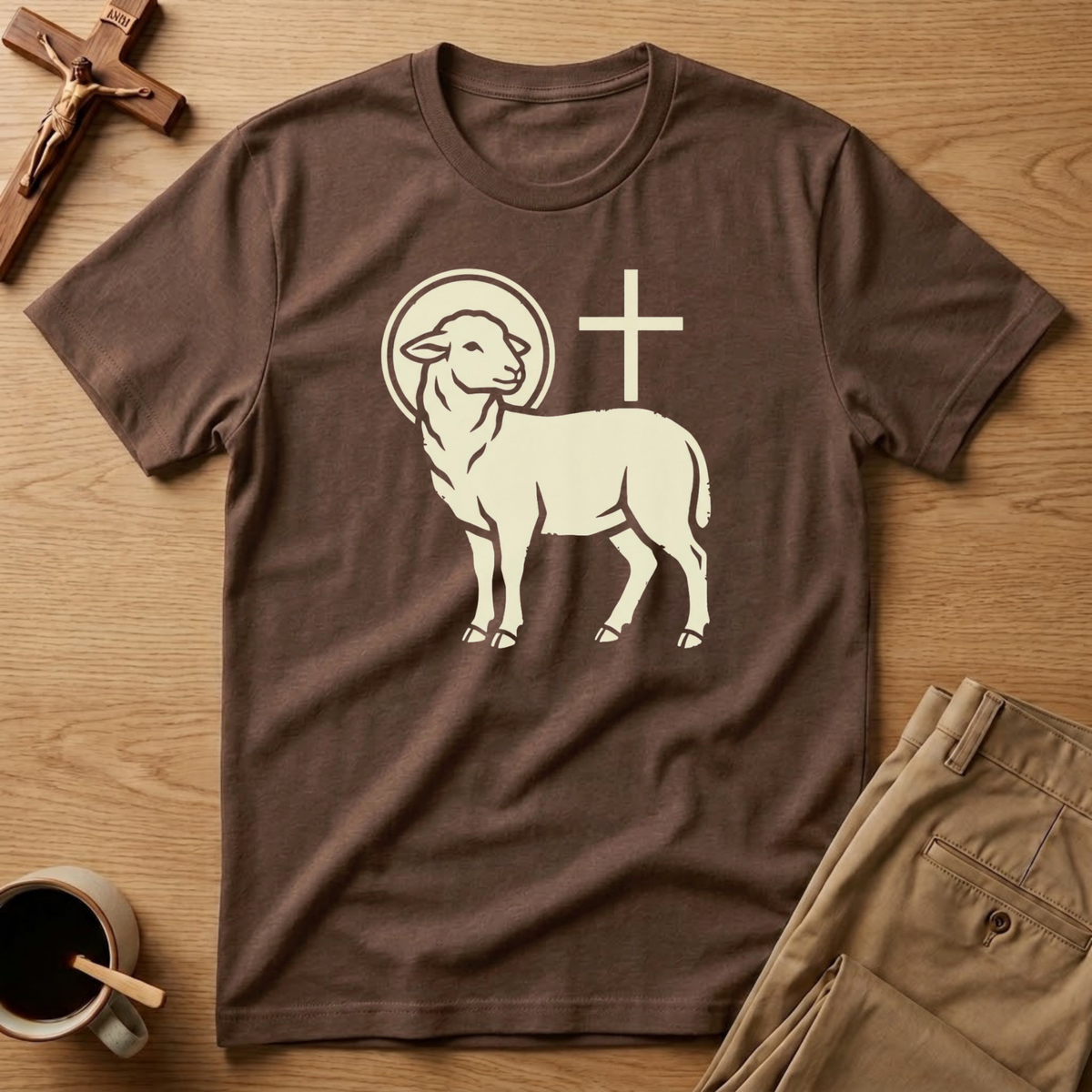Agnus Dei Cross T-Shirt