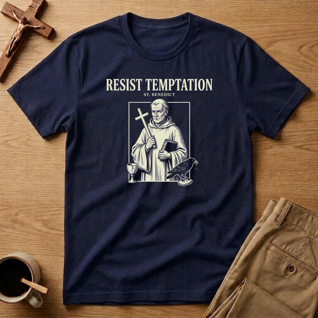 St. Benedict Raven and Cross Heritage T-Shirt