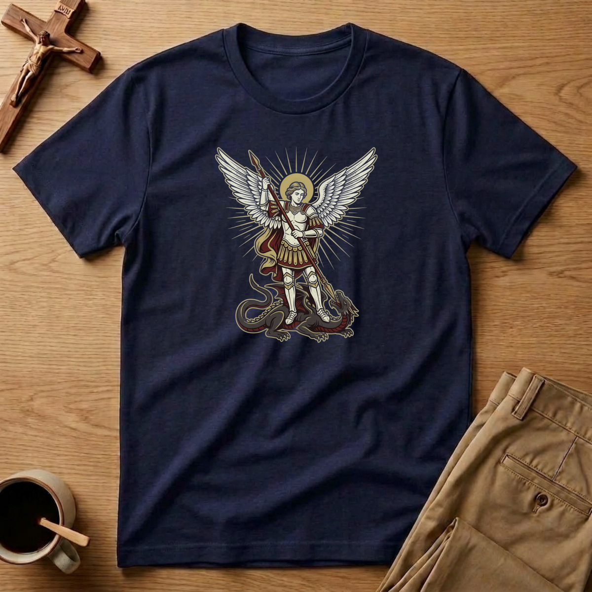 St. Michael Dragon Slayer T-Shirt