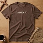 Catholic Since Pentecost Minimal Heritage T-Shirt