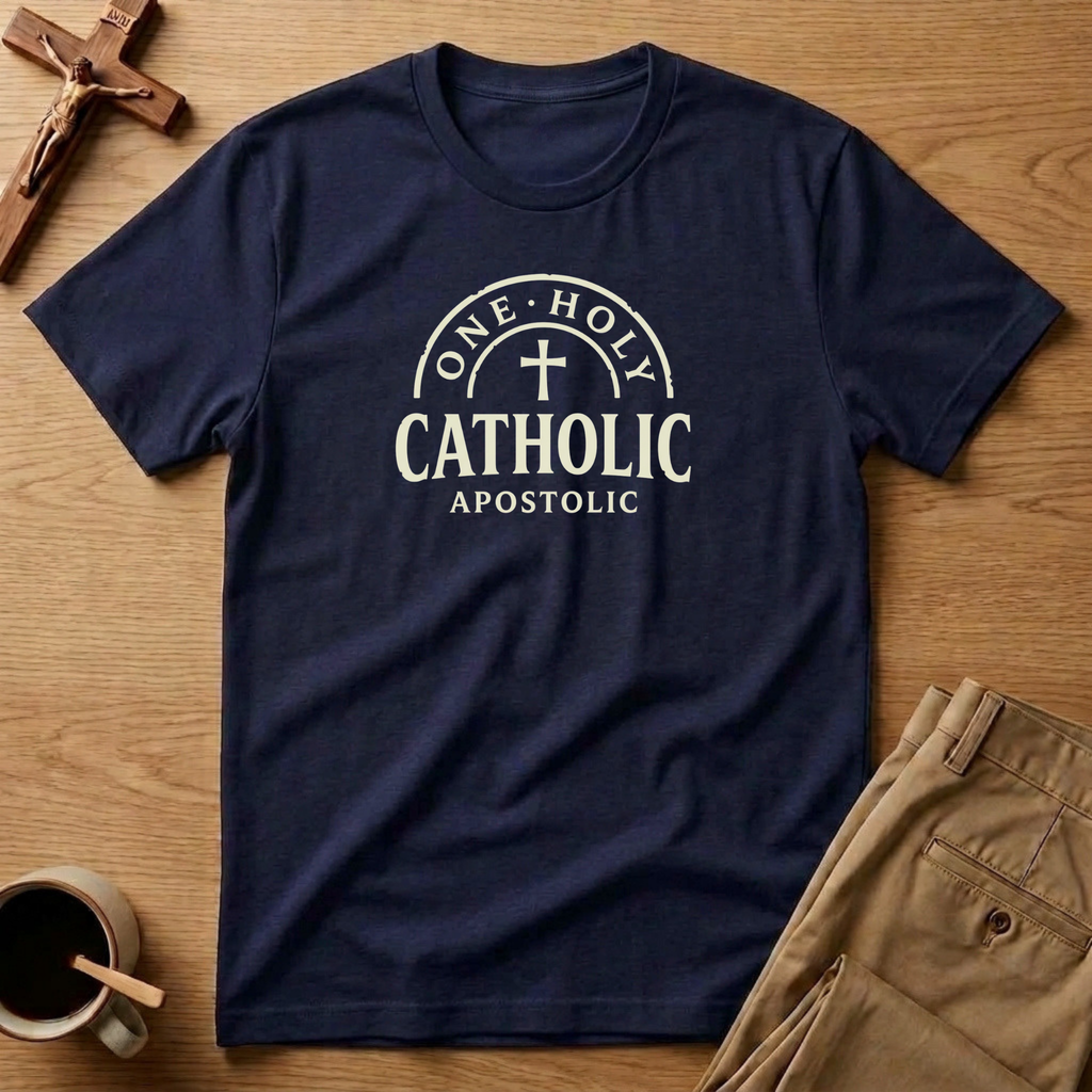One Holy Catholic Apostolic Arch Seal T-Shirt