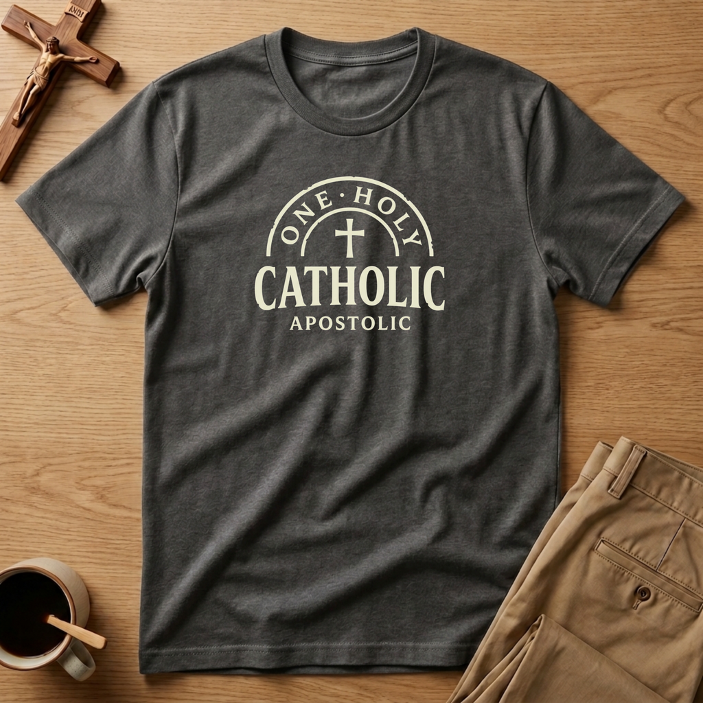One Holy Catholic Apostolic Arch Seal T-Shirt