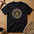 St. Benedict Peace Through the Cross Seal T-Shirt