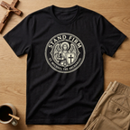 St. Michael Stand Firm Medieval Defender Seal T-Shirt