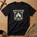 St. Benedict True King Monastic Seal T-Shirt