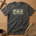 St. Benedict Protection Cross Chalice & Raven T-Shirt