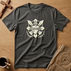 Sacred Heart Heraldic Crest Catholic T-Shirt