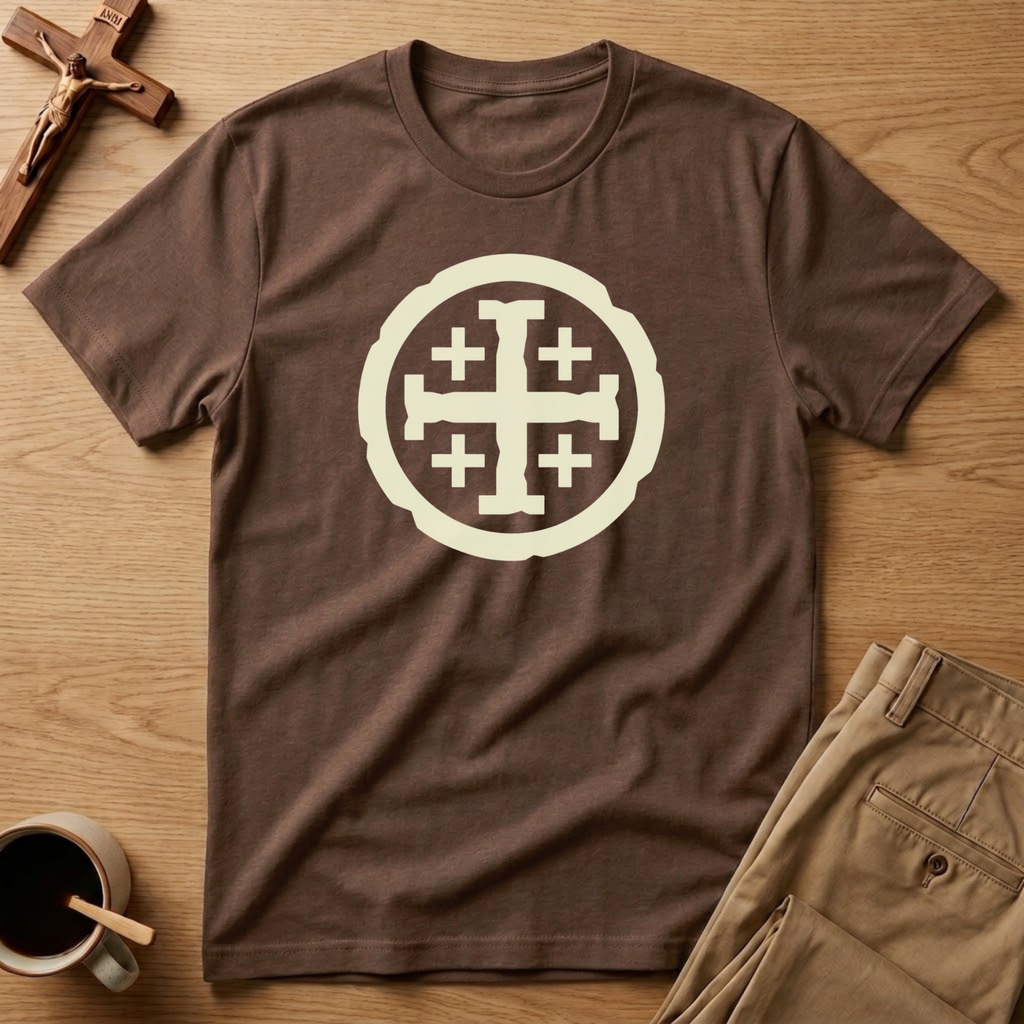 Jerusalem Cross Seal T-Shirt