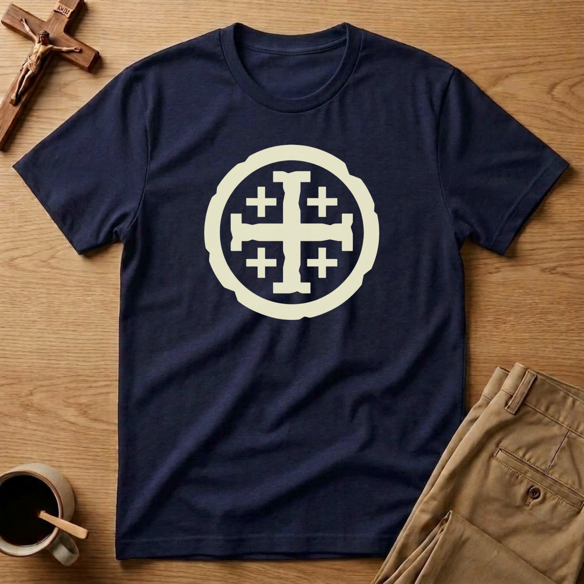 Jerusalem Cross Seal T-Shirt