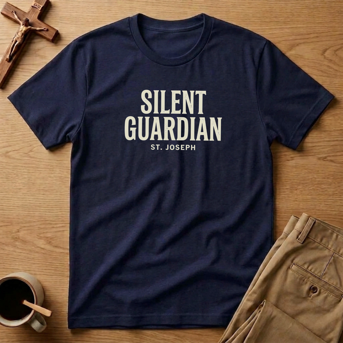 St. Joseph Silent Guardian Catholic T-Shirt