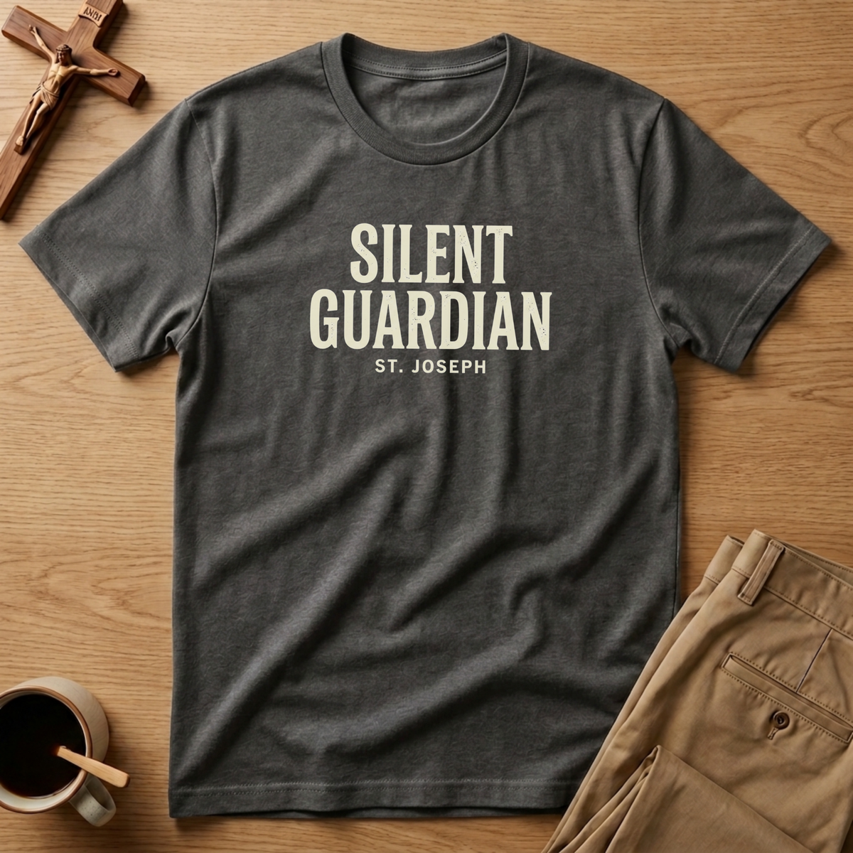 St. Joseph Silent Guardian Catholic T-Shirt
